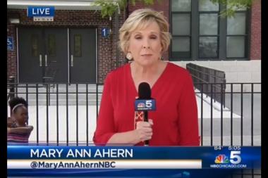  Two families are saying it's their daughter dancing in the background of a June live report on NBC Chicago. 
