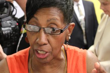  Ald. Carrie Austin said any financial gains to be had by halving the City Council would be "modescule." 
