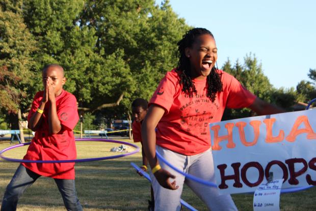  Police hosted an overnight camp out for kids at the fourth annual "Peace in the Park after Dark," an event to honor Officer Thomas Wortham IV. 
