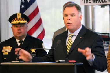  Chicago Police Supt. Garry McCarthy said Tuesday there are ways the Police Department can cut costs and still be effective in fighting crime. 
