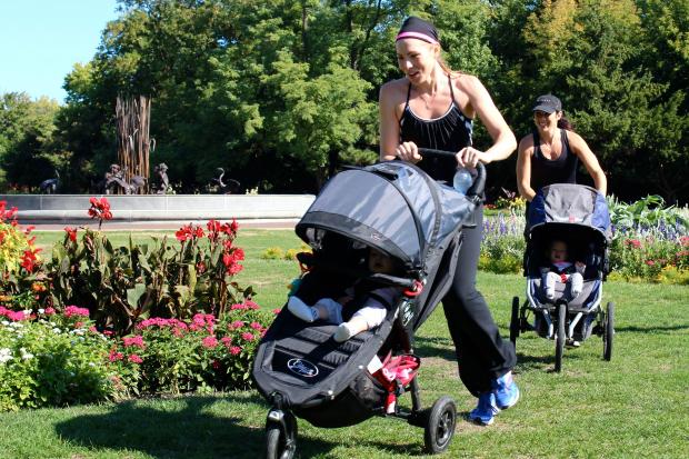  Lincoln Park's Equinox Fitness Club's newest class is geared for moms who want to bring their babies along for a workout. 
