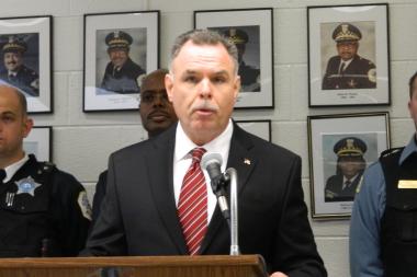  Superintendent Garry McCarthy pointed to the September murder of Brian Rollins as an example of a preventable murder with stricter gun laws. 
