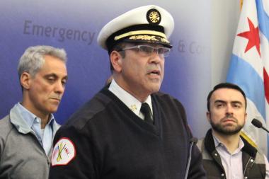  Backed by Mayor Rahm Emanuel, Chicago Fire Department Commissioner Jose Santiago reports that the number of fire deaths in the city were at a record low last year, a detail lost in the coverage of the cold weather crisis. 
