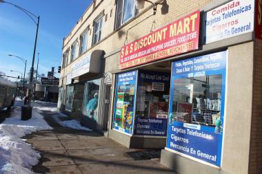  S & S Discount Mart, at 2354 W. Touhy Ave., was robbed twice last week. 
