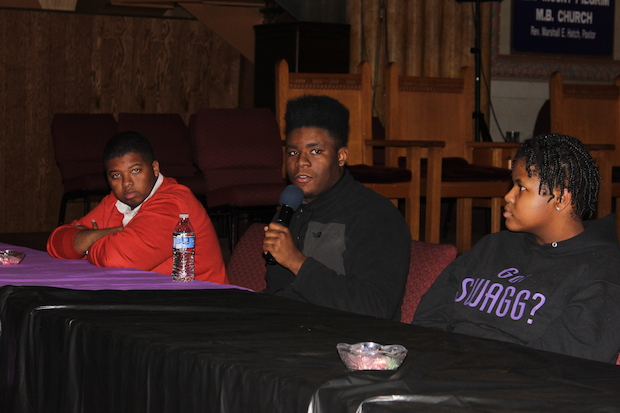  New Mt. Pilgrim Missionary Baptist Church in Austin hosted a national youth day on gun violence event Wednesday. 
