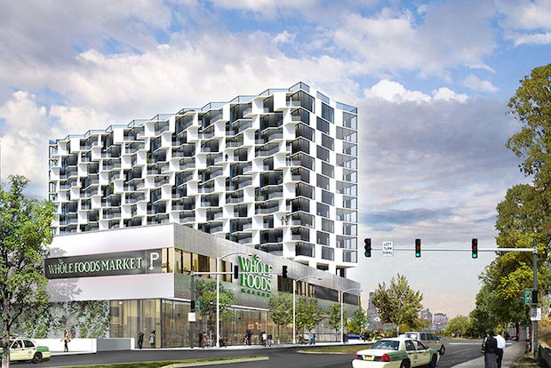  The City Hyde Park development will include 182 apartments and a Whole Foods. 
