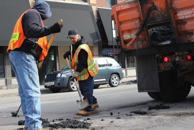  City officials announced the department of transportation is bringing seasonal crews back about a month early to combat this year's unusally bad pothole season. 
