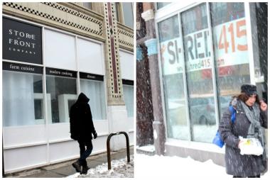  In recent weeks, both Storefront Company and The Mercury Method have closed their doors.  Storefront Company was a fine dining restaurant inside of The Flat Iron Building and The Mercury Method was a fitness studio. 
