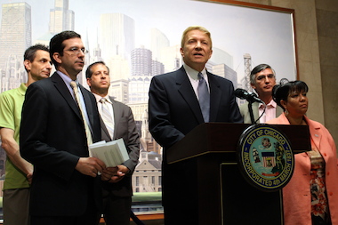  The Progressive Reform Caucus — including Aldermen Nick Sposato, Scott Waguespack, John Arena, Bob Fioretti, Ricardo Munoz and Toni Foulkes — supports more funding for city mental-health clinics. 
