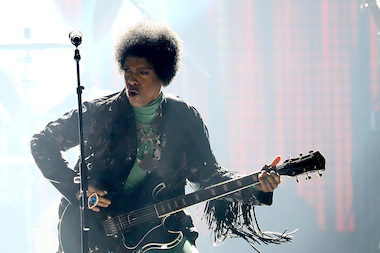  Musician Prince performs onstage during the 2013 Billboard Music Awards at the MGM Grand Garden Arena on May 19, 2013 in Las Vegas, Nevada. 