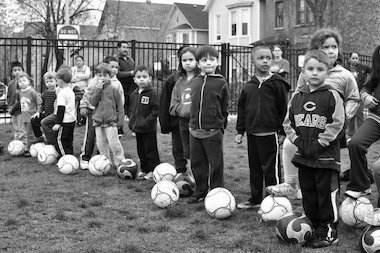  The latest youth soccer tournament kicks off this weekend at Haas Park, 2402 N. Washtenaw Ave. 