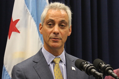  Mayor Rahm Emanuel favors a hike in the minimum wage to $13 an hour. 