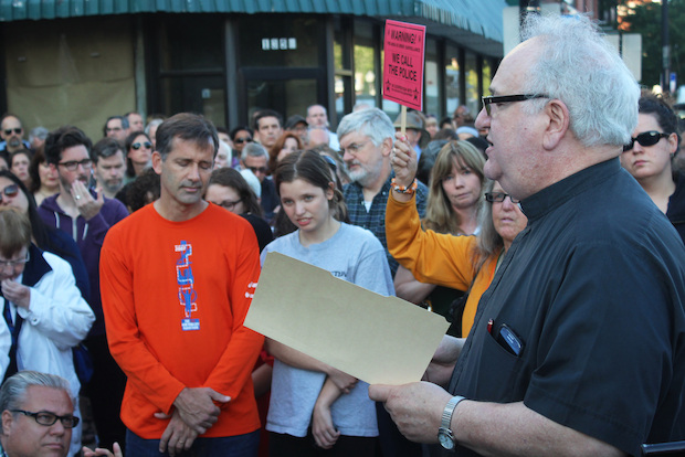  Aldermen, clergy and hundreds of residents gathered on Devon Avenue Wednesday night in honor of Rogers Park photographer Wil Lewis. 