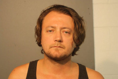  Sean Riley, 33, was charged with aggravated DUI, among other crimes, after a man walking across North Avenue was hit by a vehicle in Humboldt Park Sunday night, police said. 