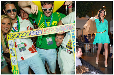  Festa Parties' Everyone Gets Lei's Pub Crawl and the Chicago Fashion Fest are both happening along Division Street this weekend in Wicker Park. 