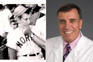  Bob Stratta was the star pitcher on the 1967 North Roseland Little League team. Now a surgeon in Winston-Salem, N.C., Stratta also has coached Little League for 10 years. 