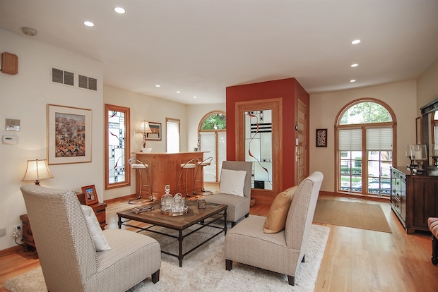   2329 N. Janssen Ave. was renovated to include a multi-level master bathroom and updated kitchen.  