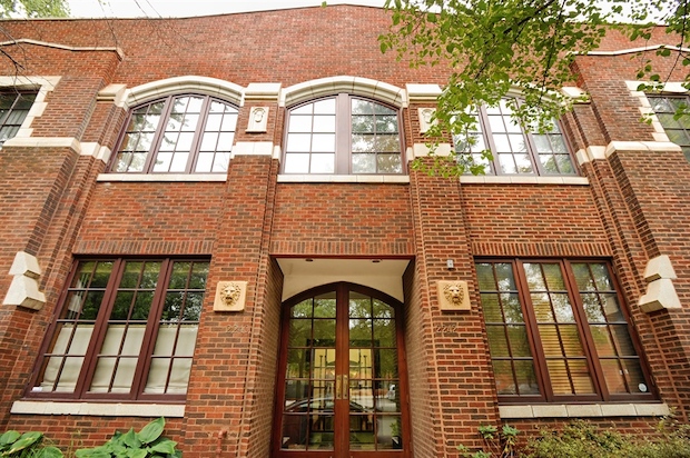   Formerly owned by a frame company in the '30s, 2240 N. Racine Ave. has unique architectural details.  