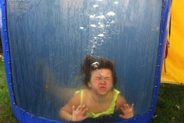  Throws at the dunk tank will be $1 during the Alcott Fall Festival. 