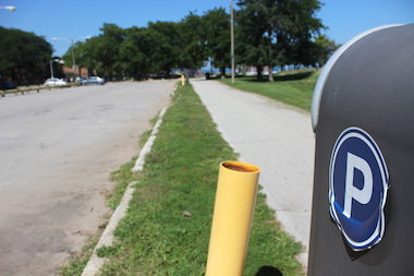  Only a handful of spots appear to be available each month out of 112 spaces between Lunt and Greenleaf avenues at Loyola Park. 