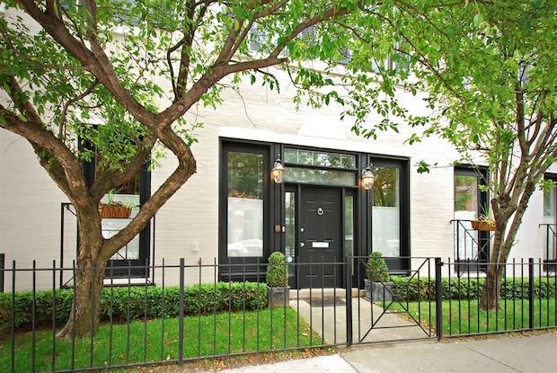   The fully renovated home at 1217 W. Webster Ave. gets "incredible" light, and has a rooftop deck.  