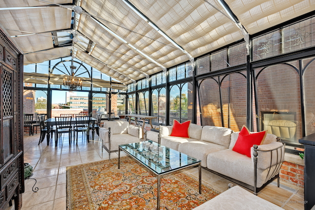   Indy 500 winner Bobby Rahal owned 1903 N. Howe St., which has a glassed-in conservatory.  
