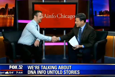  DNAinfo's Jon Hansen joined Corey McPherrin on "Good Day Chicago." 