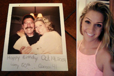  Left: Norwood Park neighbors Careen Smandra and Larry Frede on their Oct. 19 birthday in 2004. Right: Fellow neighbor Paige Stewart, 22, who also was born on Oct. 19. 