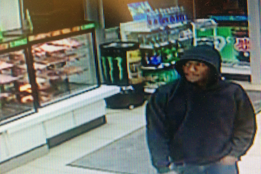  Police issued a surveillance image of the suspect wanted in connection to the recent robberies in the Loop. 