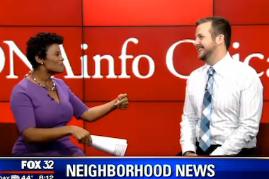  Jon Hansen appeared on Fox Chicago Friday to talk about DNAinfo stories. 