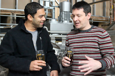  Empirical Brewery's co-founders Sumit Mehta and Bill Hurley. 