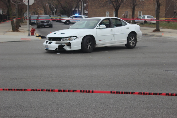  Four people were shot Wednesday afternoon on a Humboldt Park corner that neighbors say has been a problem in recent months. 