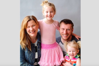  Meryldine Domenz-Bigosinska was diagnosed with lung cancer in October, despite never having smoked. 