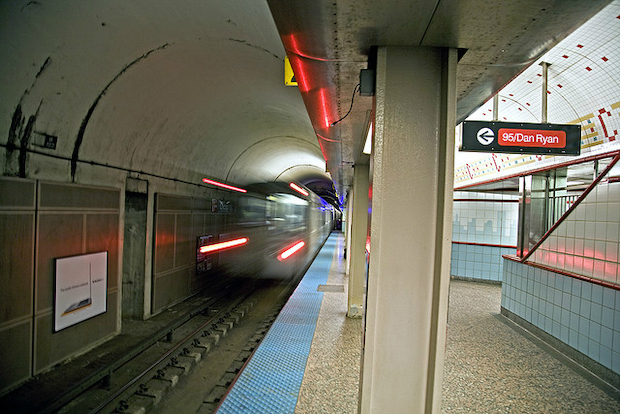  Unhappy with his donation, four men hit and robbed a 21-year-old man on the train, police said. 