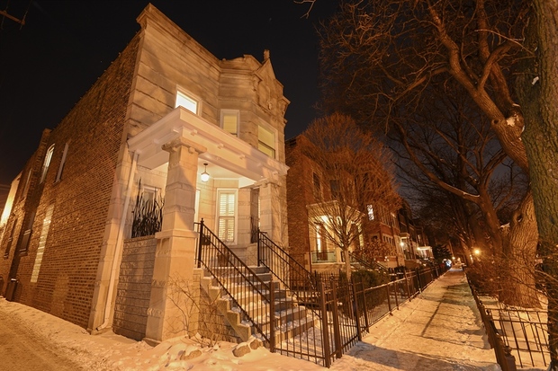   The multiple-unit building at 2743 N. Wilton Ave. can be converted into a single-family home.  