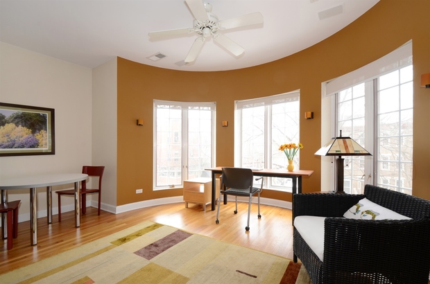  A 3,000-square-foot corner townhome in Old Town Triangle's Belgravia Terrace community is listed for $1,295,000. 