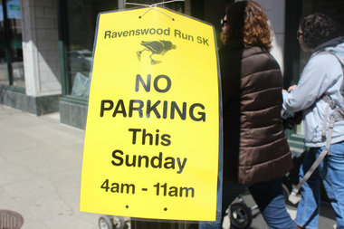  Expect parking restrictions and street closures along the route of Sunday's Ravenswood Run. 