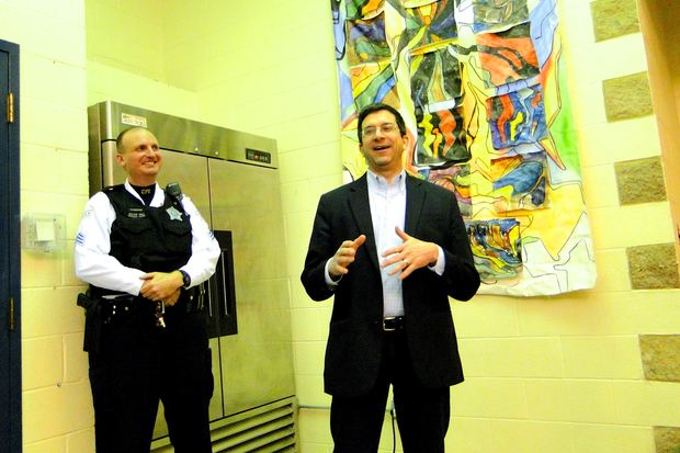  Ald Scott Waguespack and Lt. Joseph Giambrone.  