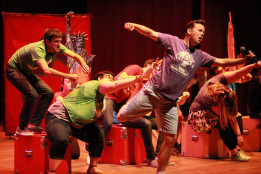  Barrel of Monkeys will perform on Tuesday the best stories of the year from the third- through fifth-graders in its writing workshops. 