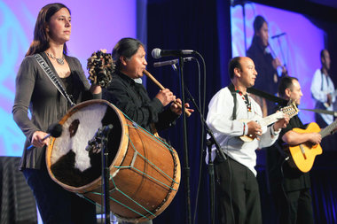  Sisai, a group of musicians from Ecuador, will perform Monday evening at Filbert Playlot. 