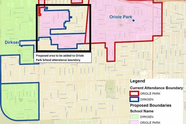  Thirty-four students who attended Dirksen Elementary School in Norwood Park will likely attend Oriole Park Elementary School in the fall, officials said. 