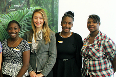  Chicago teens who have participated who have participated in the Lincoln Park Zoo's Conservation Ambassadors Board. 