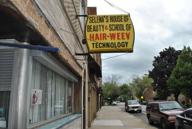  Selena's House of Beauty and School of Hair Weev Technology, 444 E. 83rd St., run by "Queen of Hair Weev" herself Selena Williams, who pioneered Hair Weev in the 1950s. 