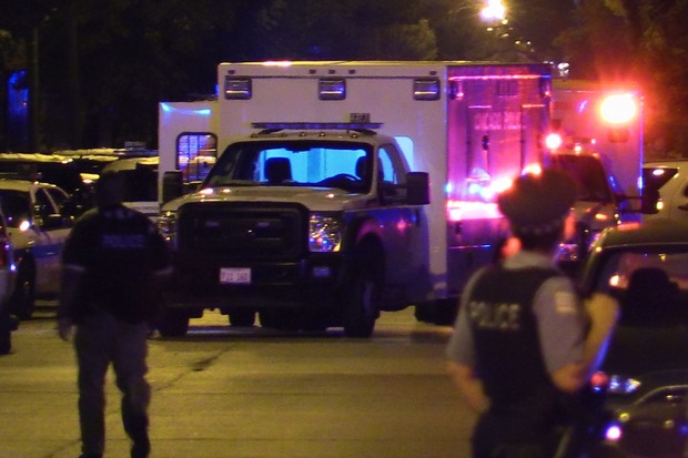  The man was pronounced dead on scene, police said. 