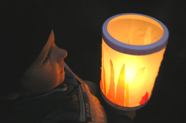  Youngsters will parade through Lincoln Square with lanterns during the traditional German Laternenfest. 