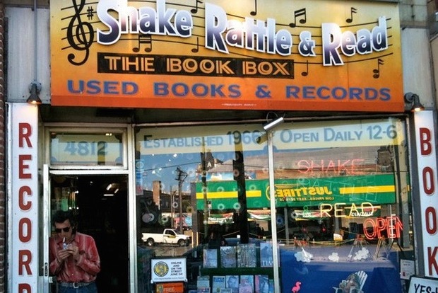  Shake Rattle and Read, which sits next to the Uptown Theater, will close in 2016. 