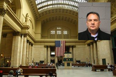  George J. Kopsias, 51, of Buffalo Grove, is charged with aggravated battery to a transit employee after he allegedly punched a Metra conductor at Union Station. 