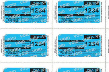  Daily permit parking passes expire Dec. 31. Online orders aren't likely to arrive before the New Year. 