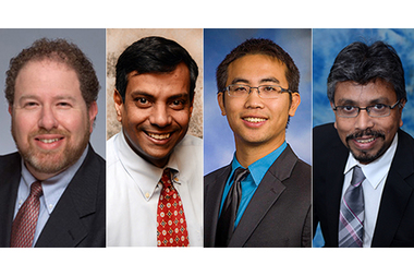  From left, the panelists for Saint Xavier University's upcoming economic summit include: William Strauss, a senior economist at the Federal Reserve Bank of Chicago, Dr. Indranil Ghosh, associate professor of economics at Saint Xavier and Dr. Song Wang, assistant professor of finance at the school based in Mount Greenwood. The discussion will be moderated by Saint Xavier's Dr. Monzurul Hoque, a professor of finance and chair of the Graham School’s Department of Economics, Finance, and Quantitative Analysis. 