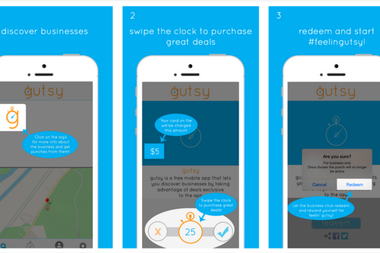  The new iPhone app Gutsy is debuting in Lincoln Park. 